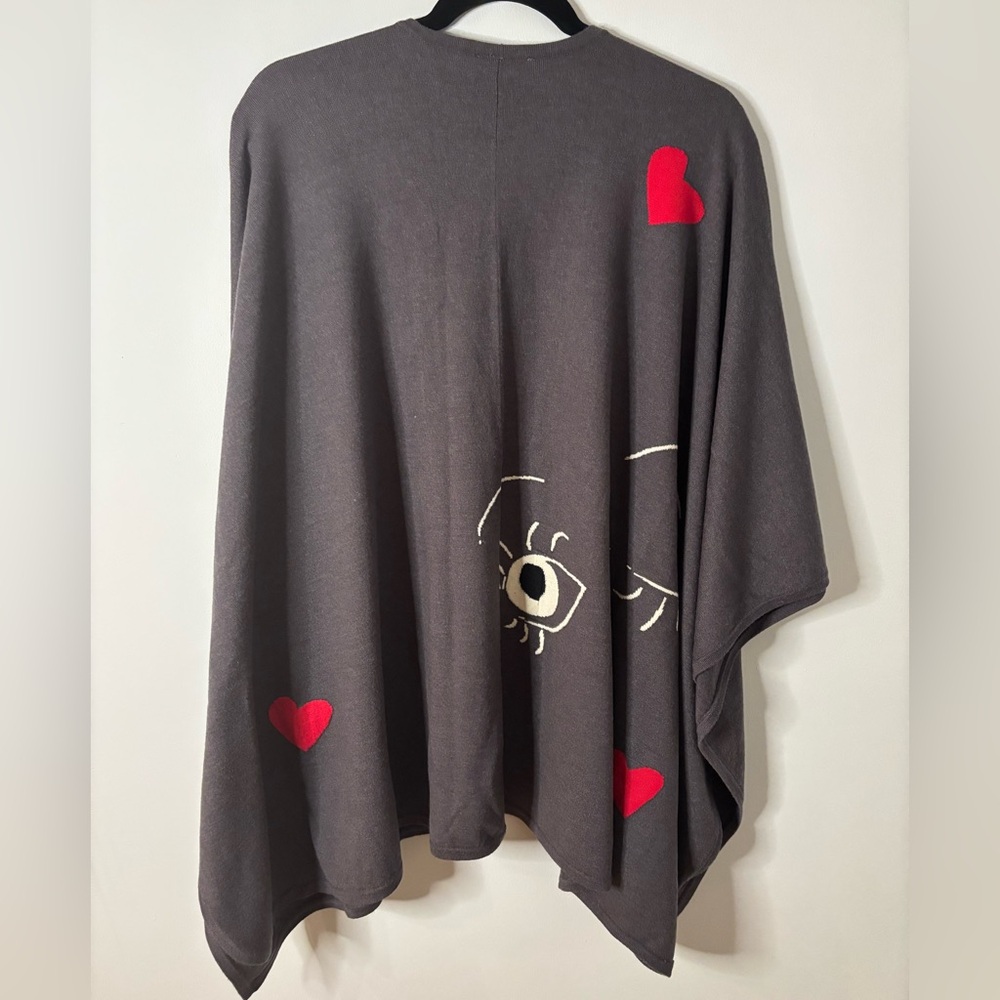 Eric Alexandre Gray Poncho - Picture 8 of 10